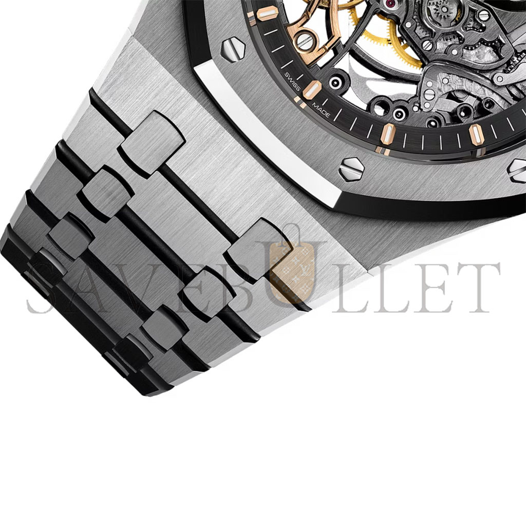 audemars P*g*et royal oak double balance wheel openworked 15407st.oo.1220st.01